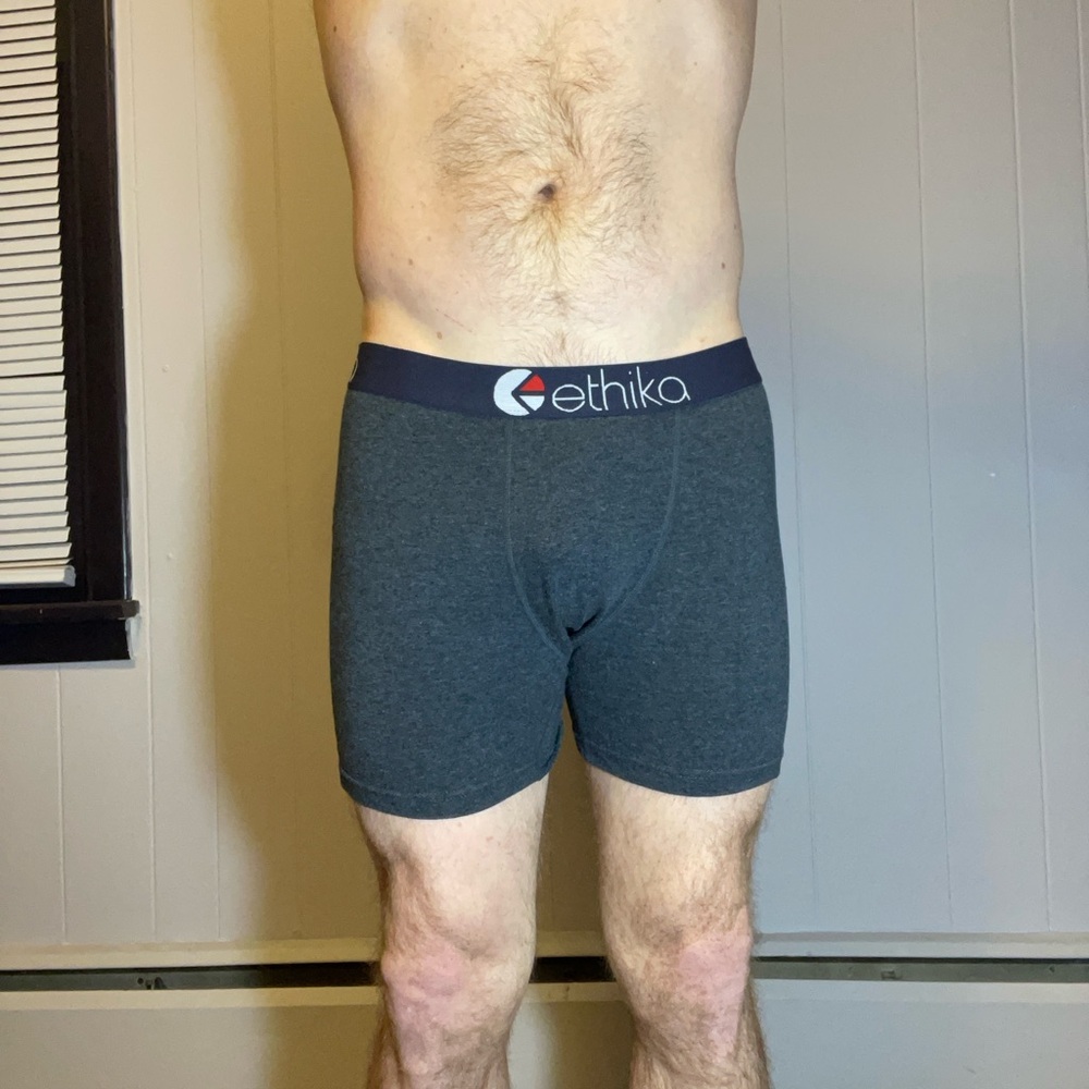 Ethika Gray Athletic Boxer Briefs